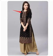 ભારતીય કપડાં મહિલા શુદ્ધ કપાસ હોટ સ્ટેમ્પિંગ પ્રિન્ટેડ એથનિક સ્ટાઇલ ટોપ