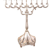 9 Branches Candle Holder Tabletop Candelabrum Candle Stands Hanukkah Menorah for Christmas Party Wedding Home Decor Gift