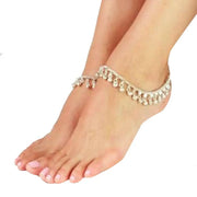 Gypsy Indian Charm Ankle Bracelet Bell Anklet Pendant Foot Chain Belly Dance