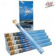 ફ્લુટ ઈન્ડિયા સ્ટિક ધૂપ સફેદ ઋષિ ચંદન કુદરતી ઘરગથ્થુ ઇન્ડોર સ્વચ્છ હવા ભારતીય ધૂપ લાકડીઓ હાથથી બનાવેલ ધ્યાન