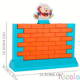 Demolishing walls Party Game Toys Challenging board Wall Brick Game Desktop game Educational toy birthday gift for kids friends