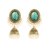 Pendientes Gypsy Ethnic Round Bells Indian Jewelry Earrings Vintage Tribe Jhumka Earrings Kolczyki Wedding Jewelry