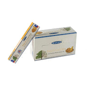 12pcs/box  Indian Incense Satya Nag Champa Line Fragrant Sai Baba Meditation Home Sandalwood Incense