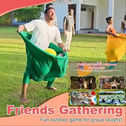 Kid Adult Granny Pants Yard Game Marker Cones Games Field Family Reunion Giant Outdoor Ball Sensory Tossing Game Toys Set