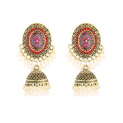Pendientes Gypsy Ethnic Round Bells Indian Jewelry Earrings Vintage Tribe Jhumka Earrings Kolczyki Wedding Jewelry