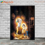 Narasimha Krishna Hinduism Wall Art Canvas Paintings  Indian Religion Posters  Prints for Living Room Decor  Spiritual Wall Pict