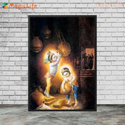 Narasimha Krishna Hinduism Wall Art Canvas Paintings  Indian Religion Posters  Prints for Living Room Decor  Spiritual Wall Pict