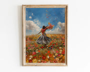 ભારતીય છોકરીના પોસ્ટર મુઘલ પ્રેરિત પરંપરાગત ભારતીય પાકિસ્તાની આર્ટ પ્રિન્ટ કેનવાસ પેઇન્ટિંગ વોલ આર્ટ પિક્ચર્સ હોમ રૂમ ડેકોર