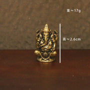 Lord Ganesha Statue Buddha Ornaments Elephant Hindu God Sculpture Figurines Home Office Decoration Buddha Statues