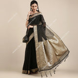 Indian Saree Dress for Women Ethnic Party Costume Traditional Sari Wedding Reception/Bharatanatyam Dance Performance No Tops