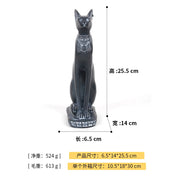 ઇજિપ્તીયન રાણી સ્ફિન્ક્સ પ્રતિમા ભારતીય સાંસ્કૃતિક રેઝિન ડેસ્કટોપ સજાવટ સેટ ઉત્સવના વાતાવરણ ગૃહ સજાવટ આદર્શ હસ્તકલા ભેટ