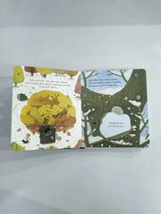 Usborne Peep Inside A Tree English Learning Flap Picture Book Educational 3D Flap Picture Books Children Reading Book
