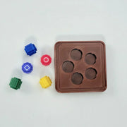 Korean Folk Game Traditional Game Gonggi Jack Stone Pebbles Set Hand Eye Coordination Training Stress Relief Toy For Kid