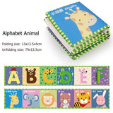 સંવેદનાત્મક કાપડ પુસ્તક બાળકોના રમકડાં 0 12 મહિના નવજાત બેડ પારણું બમ્પર કાળા અને સફેદ પ્રાણી શાંત પુસ્તકો મોન્ટેસરી બાળકોના પુસ્તક રમકડાં