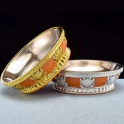 Tibetan Fruit Altars Plate,Multi-size Resin Stainless Steel Circle Saucer,Buddhist Offering Holy Plate,Buddhism Religious Items