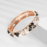 10 Colors Enameled Bracelets For Women Jewellery Cloisonne Bangle On Hand Viking Butterfly Women's Hand Bracelets Indian African