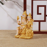Resin Figurine Hindu God Goddess Decor Gifts Hindu Deity Hindu Decors Spiritual Sculpture Indian Buddha Statue for Altar Diwali