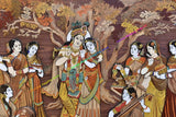 Indian God Radha Krishna Posters and Prints Canvas Painting Indian Artwork Wall Art Pictures for Living Room Home Decoration