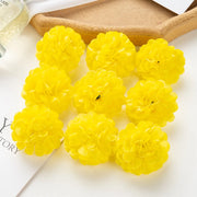 100PCS Artificial Hydrangea Flowers Wholesale Wedding Home Party Room Decoration Christmas Candy Box Fake Silk Scrapbook Plants