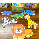 Kids Animal Puzzles for Toddlers 1 2 3 Years Boys Girls Learning Animals Memory Card Matching Game Educational Toys For Children
