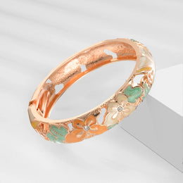 10 Colors Enameled Bracelets For Women Jewellery Cloisonne Bangle On Hand Viking Butterfly Women's Hand Bracelets Indian African