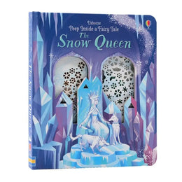 Peep Inside A Fairy Tale Snow Queen English Educational 3D Flap Picture Books Children Baby Reading Book