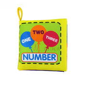 Baby Soft Cloth Book 0-36M Early Learning Toy Parent-child Interactive Montessori Puppet Educational Toy for Boy Girl Kids Gift