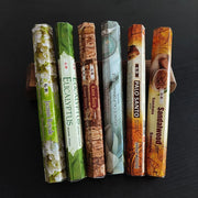 એફ ઇન્ડિયન 20 સ્ટિક્સ ઇન્સેન્સ લવંડર વ્હાઇટ સેજ COCO પાલો સાન્ટો ફ્રેગરન્સ ઇન્સેન્સ હોમ પ્યુરિફાઇંગ એર ડિઓડોરાઇઝેશન એરોમાથેરાપી