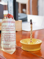Nepal Handmade Rope Incense Home Indoor/Temple Buddhist Hall Meditation Buddha Incense Purification Air Soothing Aromatherapy