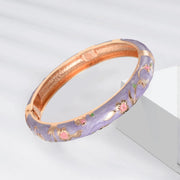 Enamel Bracelet For Women Cloisonne Bangles On Hand Floral Women's Hand Bracelets African Jewelry Dubai India Mother's Day Gifts