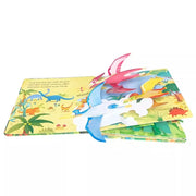 યુઝબોર્ન પોપ-અપ ડાયનાસોર બુક - બાળકો માટે 3D ઇન્ટરેક્ટિવ પ્રાગૈતિહાસિક વિશ્વ જ્ઞાનકોશ (અંગ્રેજી સંસ્કરણ)