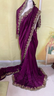 ભારતીય સાડી નેપાલ થાઈ 6m સાડી કોસ્ચ્યુમ ડ્રેસ