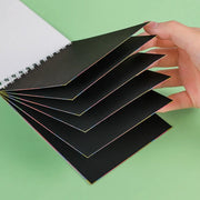 4 Colors Available 10-Page Scratching Painting Book Children Early Education Art Kit Toys Complimentary Painted Bamboo Skewers