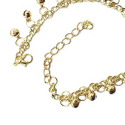 જિંગલિંગ બેલ્સ મહિલા ડાન્સવેર સાથે ભારતીય પરંપરાગત બેલી ડાન્સ એન્કલેટ