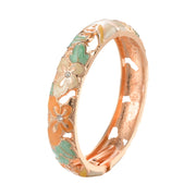 10 Colors Enameled Bracelets For Women Jewellery Cloisonne Bangle On Hand Viking Butterfly Women's Hand Bracelets Indian African