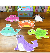 Kids Animal Puzzles for Toddlers 1 2 3 Years Boys Girls Learning Animals Memory Card Matching Game Educational Toys For Children