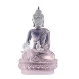 Resin Craft Medicine Buddha Statue Thai-style Zen Ornaments Resin Buddha Crafts Handmade Pharmacist Buddhist Sculpture