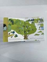 Usborne Peep Inside A Tree English Learning Flap Picture Book Educational 3D Flap Picture Books Children Reading Book