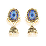 Pendientes Gypsy Ethnic Round Bells Indian Jewelry Earrings Vintage Tribe Jhumka Earrings Kolczyki Wedding Jewelry