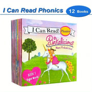 I Can Read Phonics 12 Books/Set My Very First Picture Books English Story Pocket Book for Children Kids Baby Montessori Reading