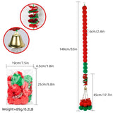 Marigold Garlands Artificial Flower for Indian Decoration Diwali Day of The Dead Halloween Party Festival Wreath Ornament