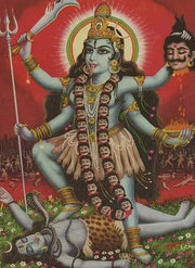 Shiva Parvati Posters Indian Religious Wall Art Canvas Paintings Vishnu Modern Living Room Home Decoration Pictures Frameless