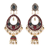 Pendientes Gypsy Ethnic Round Bells Indian Jewelry Earrings Vintage Tribe Jhumka Earrings Kolczyki Wedding Jewelry