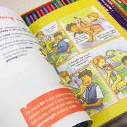 ૪૨ અંગ્રેજી વાર્તા પુસ્તકો સ્કોલાસ્ટિક ઇન એક્શન શબ્દો/રૂઢિપ્રયોગો ચિત્ર-માં-ચિત્ર બાળકોના વાંચન પુસ્તકો