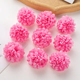 100PCS Artificial Hydrangea Flowers Wholesale Wedding Home Party Room Decoration Christmas Candy Box Fake Silk Scrapbook Plants