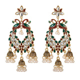 Pendientes Gypsy Ethnic Round Bells Indian Jewelry Earrings Vintage Tribe Jhumka Earrings Kolczyki Wedding Jewelry