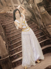 Indian Dance Costume Stage Costume 2022 Traditional Indian Costume Pakistan Sari Dress Women's Sexy Costume Party