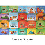 20 Books/set  Kids Usborne Picture Books for Children Baby Famous Story English Child Book Educativo Infantil