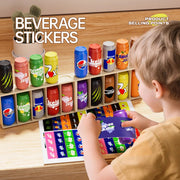 New Bottle Guessing Beverage Match Match Memory Exercise Logical Thinking Reasoning Board Game Beneficial Intelligence Toy