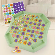 Animal Fruit Flip Chess Board Game Logical Thinking Cognitive Animal Memory Matching Chess Parent-child Interactive Game Toys